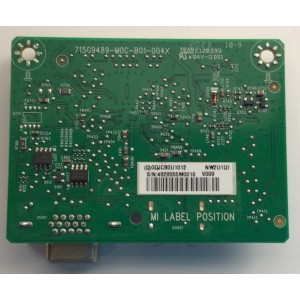 MAIN PARA MONITOR ASUS / NUMERO DE PARTE GQJCB0U1012 / 715G9489-M0C-B01-004X / 4928555M0016 / PANEL TPM270WF1 / MODELO VA27EHE / VA27E